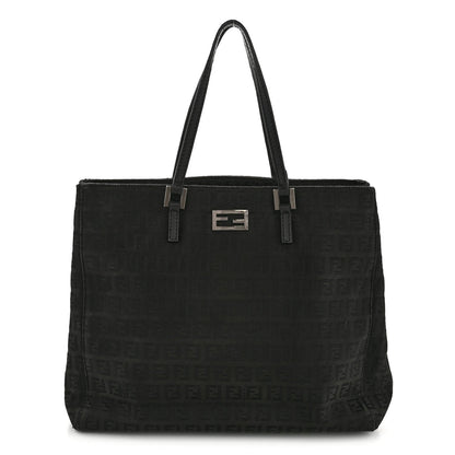 Zucchino Vitello Tote Black