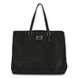 Zucchino Vitello Tote Black