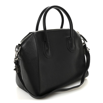 Sugar Goatskin Small Antigona Black