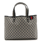 GG Plus Monogram Medium Signature Web Loop Tote Navy