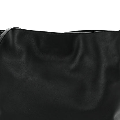 Nappa Medium Flamenco Knot Bag Black
