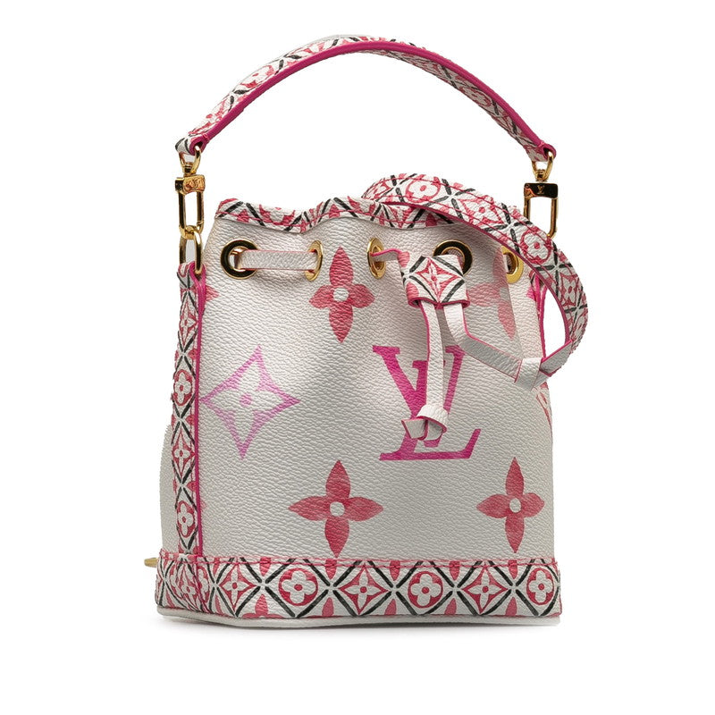 Louis Vuitton LV By The Pool Nano Noe PVC Leather 2way Shoulder Bag