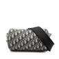Dior Oblique Roller Canvas Leather Shoulder Bag