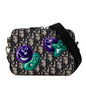 Dior Kenny Scharf Oblique Jacquard Shoulder Bag