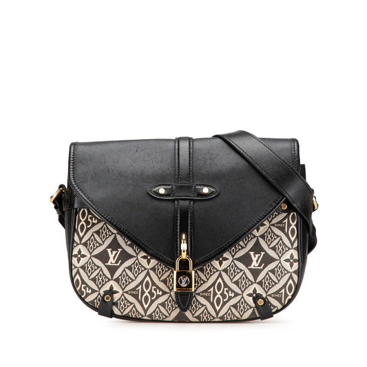 Louis Vuitton Since1854 Neo Saumur Canvas Leather Shoulder Bag