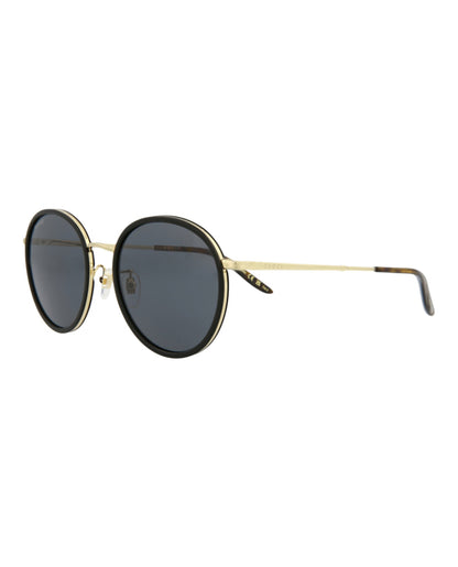 Gucci Mens Round/Oval Black Gold Grey Fashion Designer Eyewear