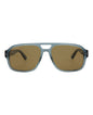Gucci Mens Aviator Grey Grey Brown Fashion Designer Eyewear