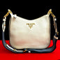 Prada VITELLO DAINO Leather Shoulder Bag