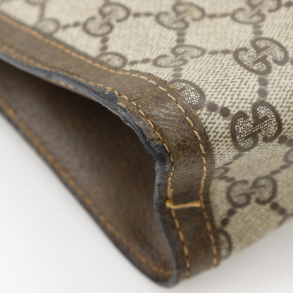 Gucci GG Plus Leather Clutch Bag