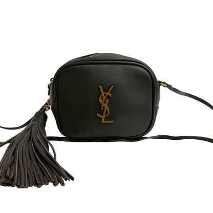 Saint Laurent Paris YSL Leather Mini Shoulder Bag