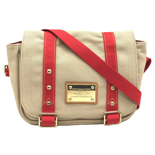 Louis Vuitton Antigua Canvas Shoulder Bag M40041
