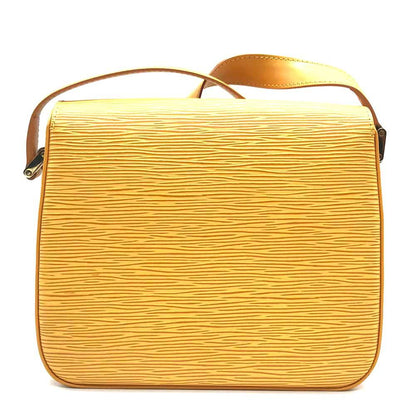 Louis Vuitton Epi Leather Yellow Shoulder Bag M52209