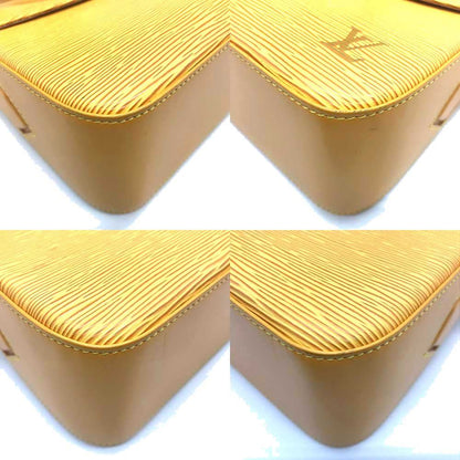 Louis Vuitton Epi Leather Yellow Shoulder Bag M52209