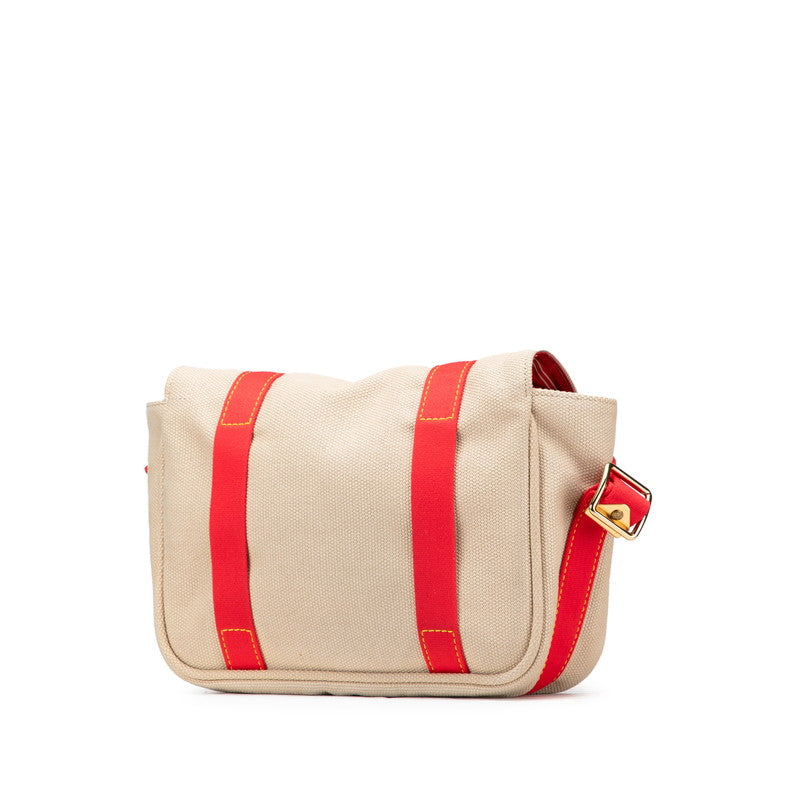 Louis Vuitton Antigua Besace PM Canvas Shoulder Bag