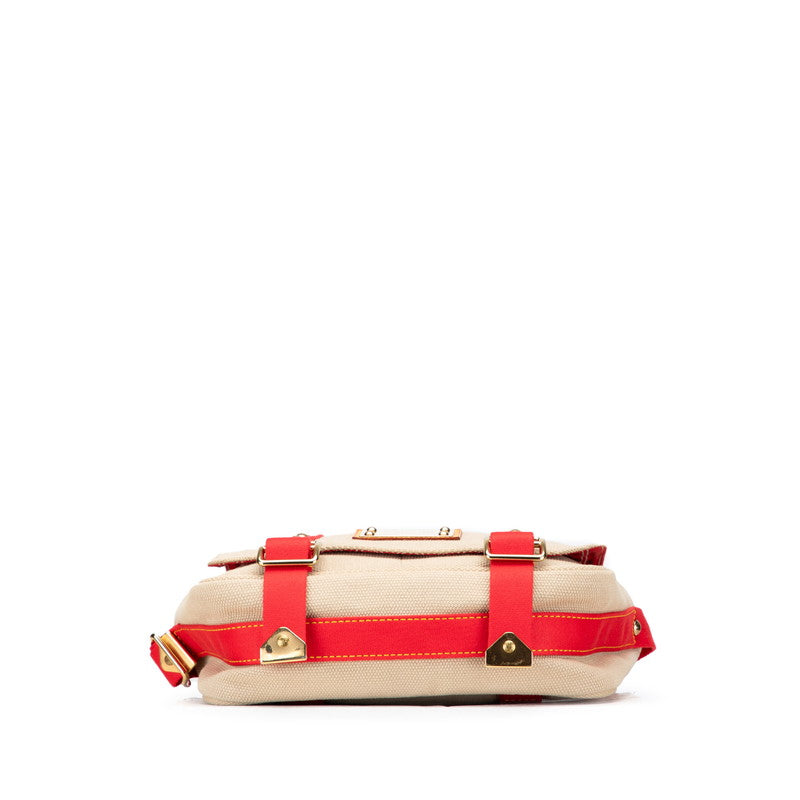 Louis Vuitton Antigua Besace PM Canvas Shoulder Bag