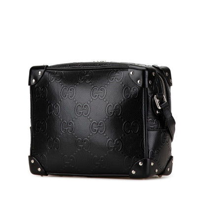 Gucci GG Embossed Leather Shoulder Bag
