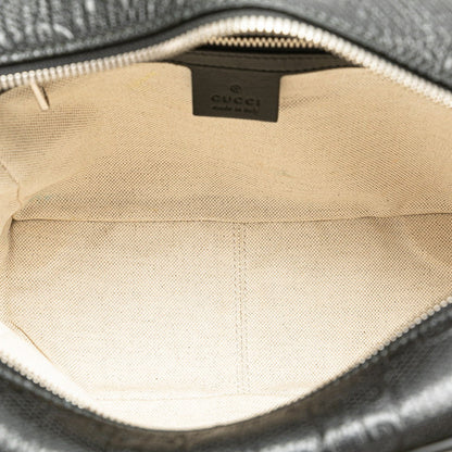 Gucci GG Embossed Leather Shoulder Bag