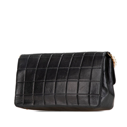 Chanel Choco Bar Lambskin Shoulder Bag
