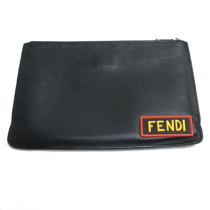 Fendi Vocabulary LOVE Leather Clutch Bag