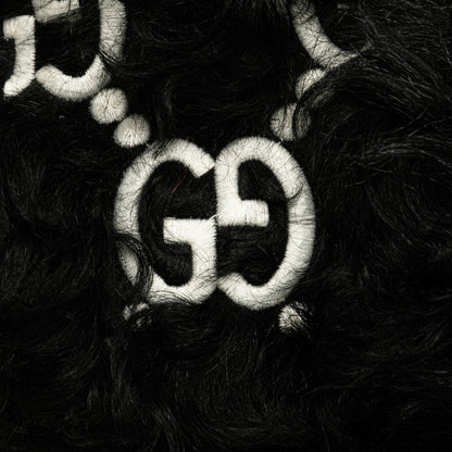 Gucci GG Marmont GG Pattern Faux Fur Leather 2way Shoulder Bag