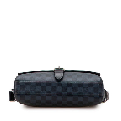 Louis Vuitton Newport Messenger PM Damier Cobalt Shoulder Bag