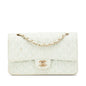 Chanel Coco Mark Matelasse 25 Tweed Leather Shoulder Bag