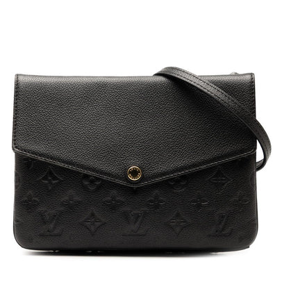 Louis Vuitton Twice Monogram Empreinte Shoulder Bag