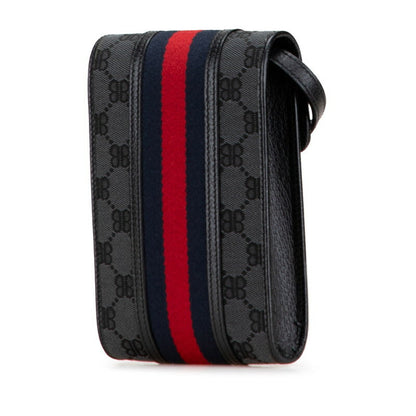 Gucci The Hacker Project Balenciaga Canvas Leather Shoulder Bag