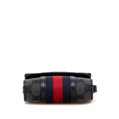 Gucci The Hacker Project Balenciaga Canvas Leather Shoulder Bag