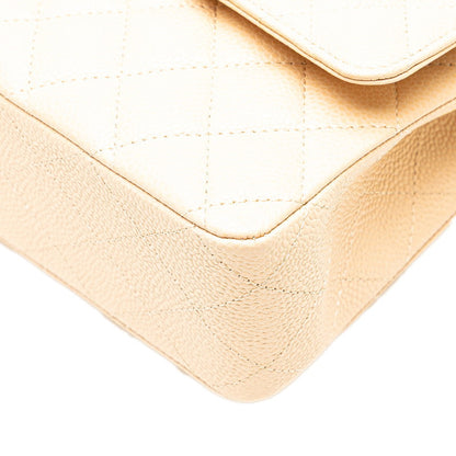 Chanel Matelasse 25 Caviar Double Flap Chain Shoulder Bag