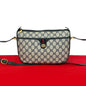Gucci GG Logo Leather Shoulder Bag