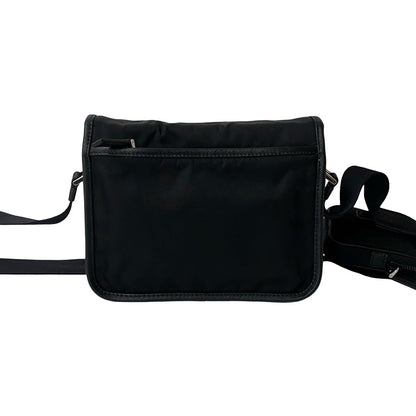Prada Nylon Saffiano Leather Mini Shoulder Bag