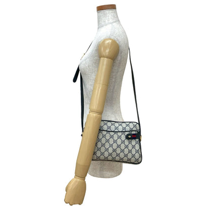 Gucci GG Logo PVC Leather Shoulder Bag