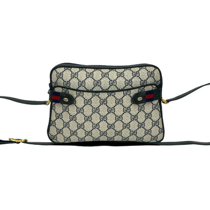 Gucci GG Logo PVC Leather Shoulder Bag