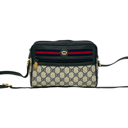 Gucci GG Logo PVC Leather Shoulder Bag
