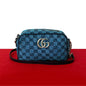 Gucci GG Marmont Canvas Leather Shoulder Bag