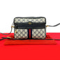 Gucci GG Logo PVC Leather Shoulder Bag