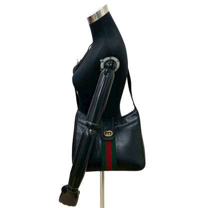 Gucci Old Gucci Leather Shoulder Bag