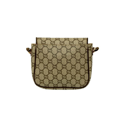 Gucci Old Gucci Plus Leather PVC Shoulder Bag