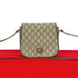 Gucci Old Gucci Plus Leather PVC Shoulder Bag