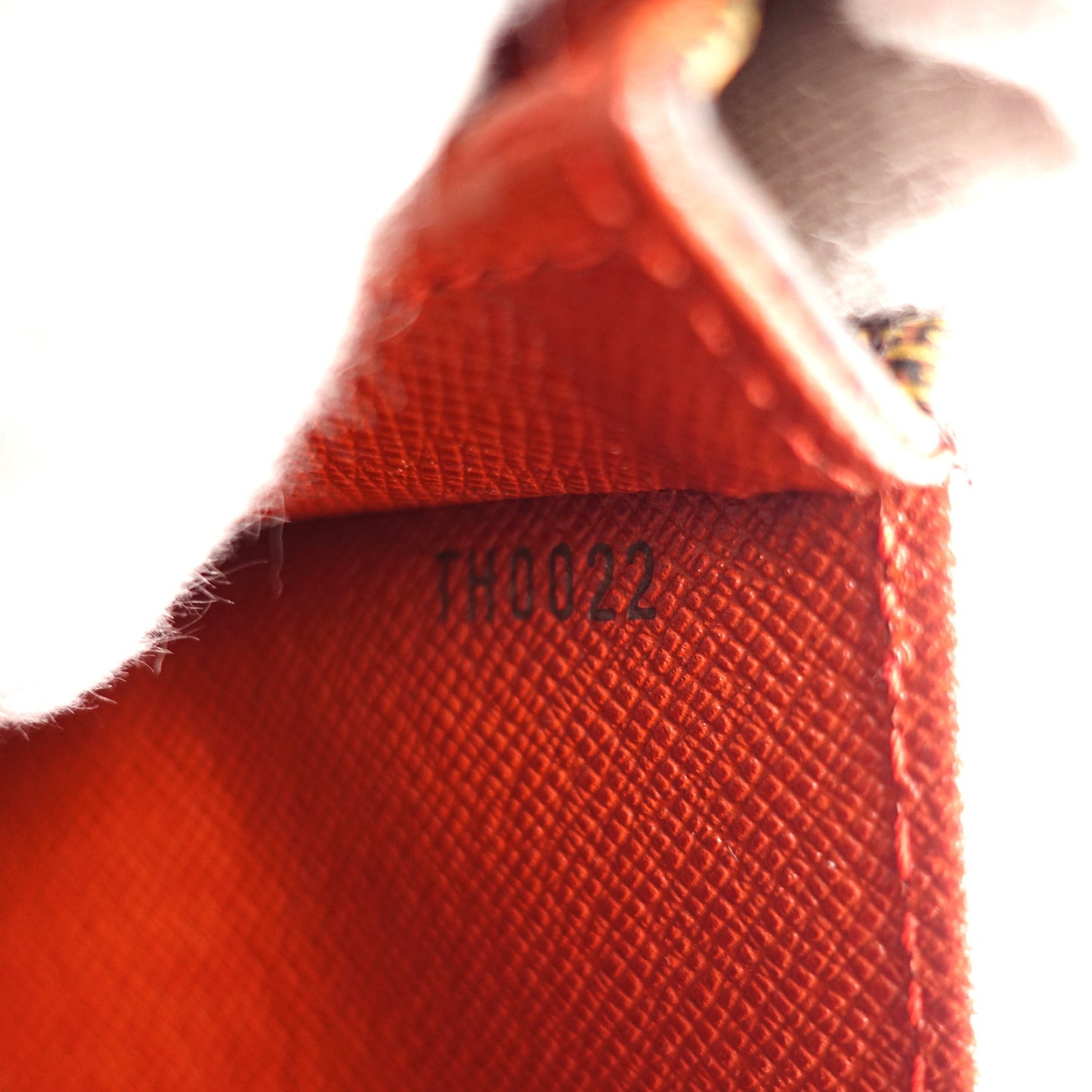 Louis Vuitto Tribeca Carre Damier Ebene Canvas Shoulder Bag