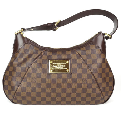 Louis Vuitto Thames GM Damier Ebene Canvas Shoulder Bag
