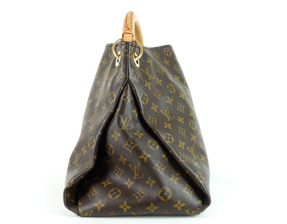 Louis Vuitto Artsy MM Monogram Canvas Shoulder Bag
