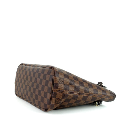 Louis Vuitto Neverfull PM Damier Ebène Canvas Shoulder Bag