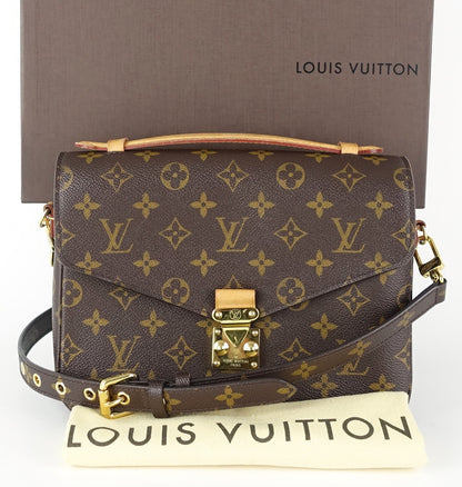 Louis Vuitto Pochette Metis Monogram Canvas Shoulder Bag