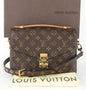 Louis Vuitto Pochette Metis Monogram Canvas Shoulder Bag