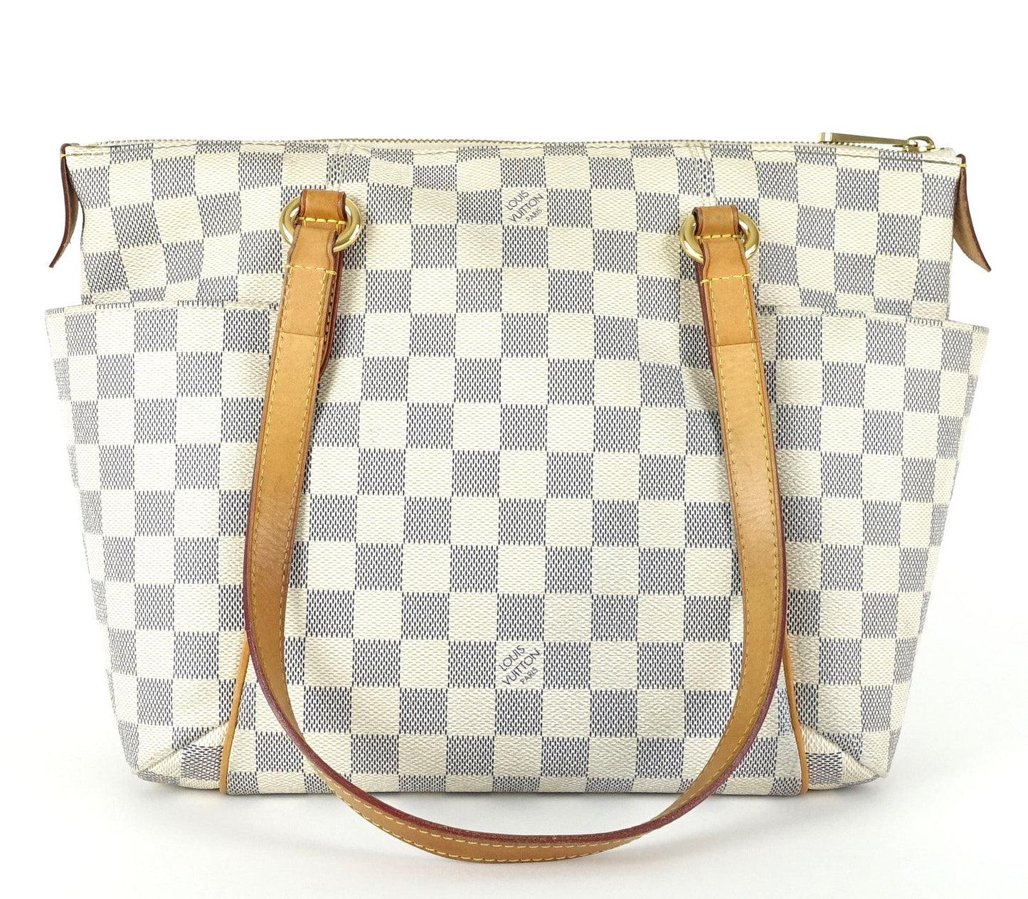 Louis Vuitto Totally PM Damier Azur Canvas Shoulder Bag