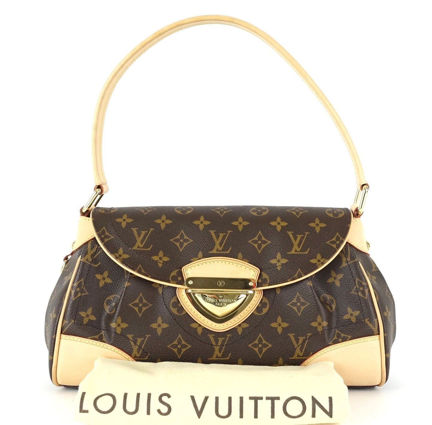Louis Vuitto Beverly MM Monogram Canvas Shoulder Bag
