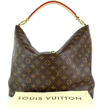 Louis Vuitto Sully MM Monogram Canvas Shoulder Bag