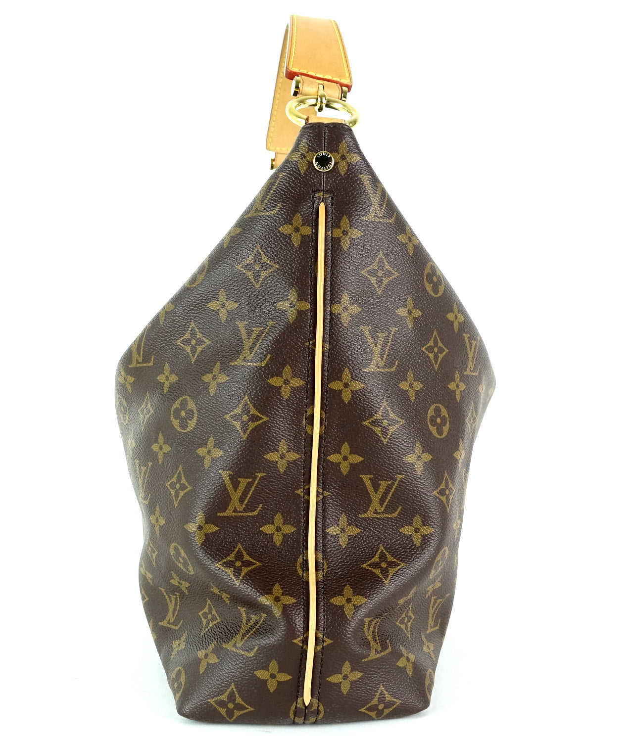 Louis Vuitto Sully MM Monogram Canvas Shoulder Bag